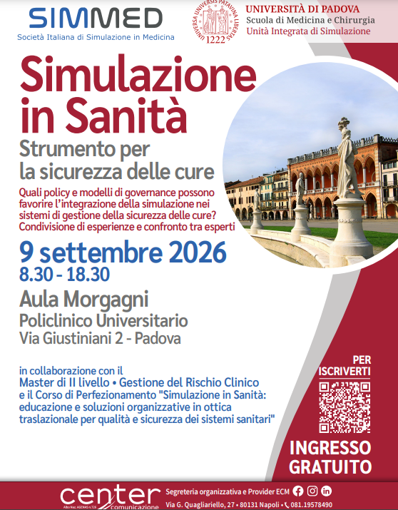 Simulazione in Sanità: strumento per la sicurezza delle cure
